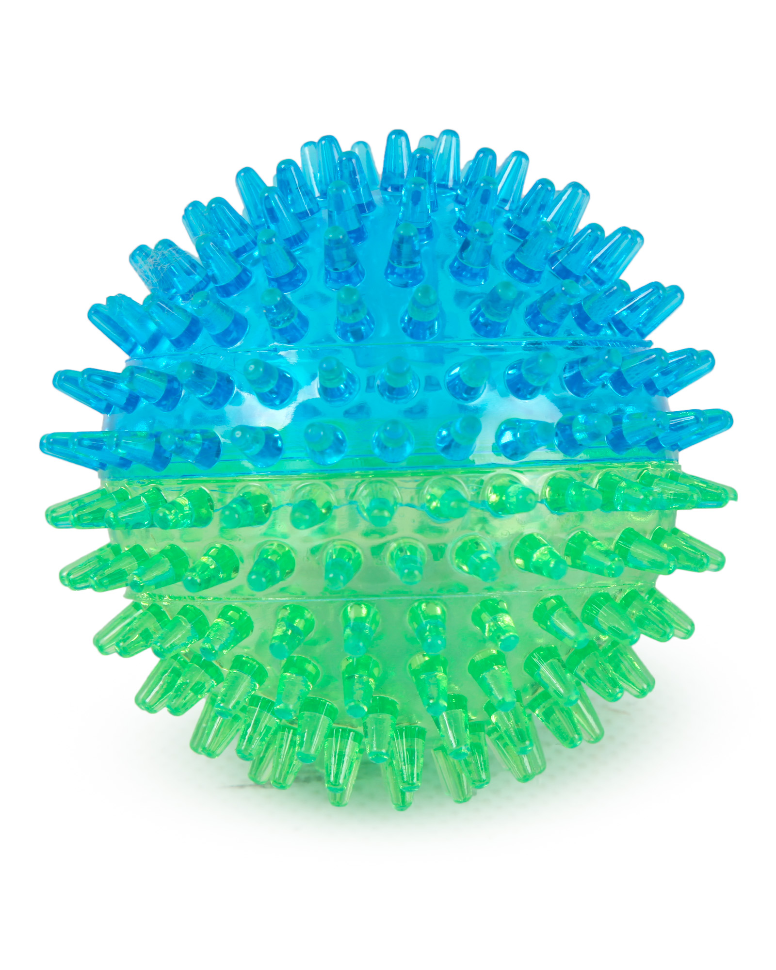 Игрушка для собак Barbaks Мяч-пупырка с массажными зубчиками пищит 9см ТПР в ассортименте - фото 9