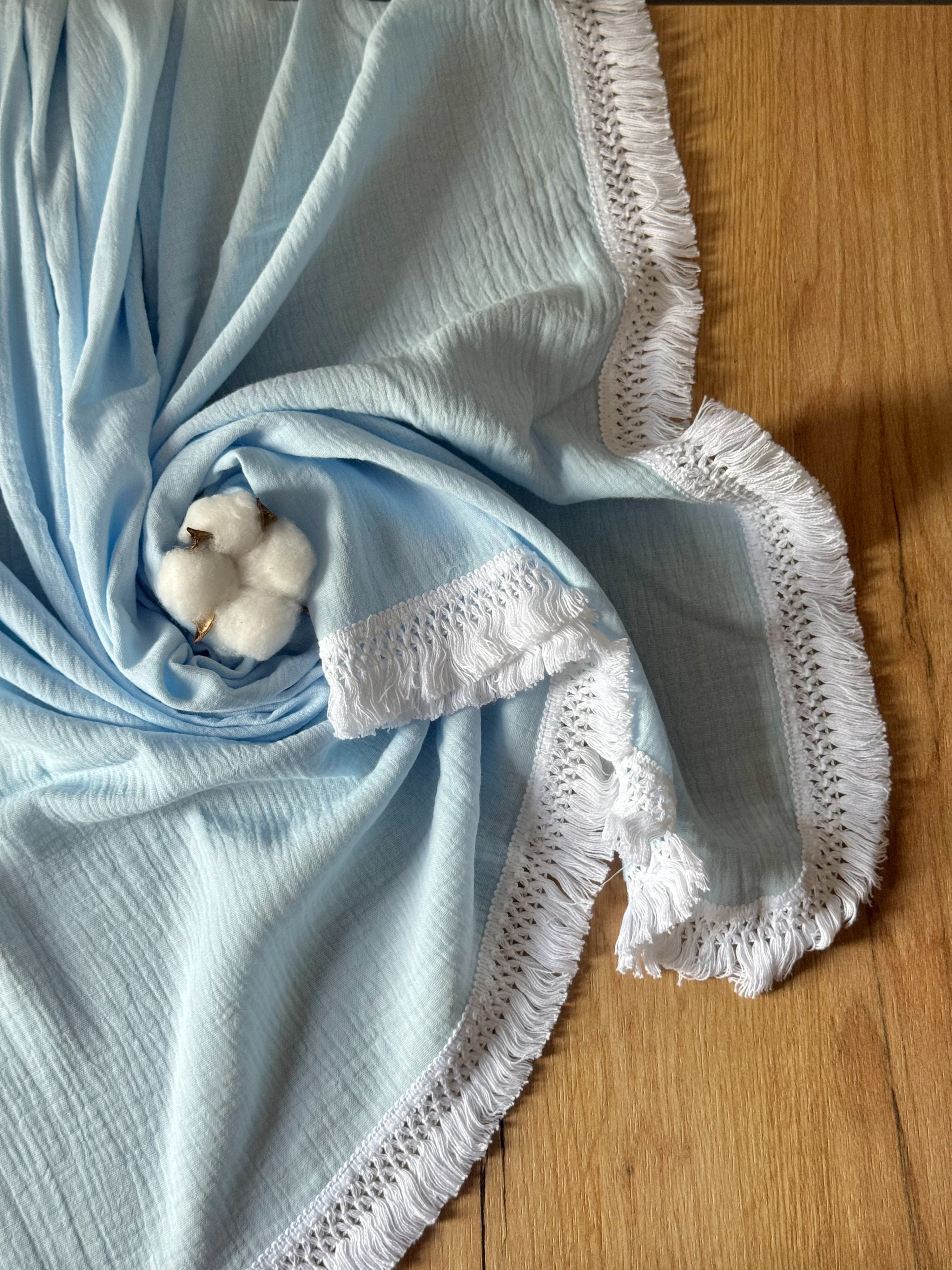 Плед Ладушки муслиновый 100 x 130 см муслин - фото 1