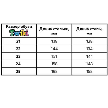 Полуботинки Twiki
