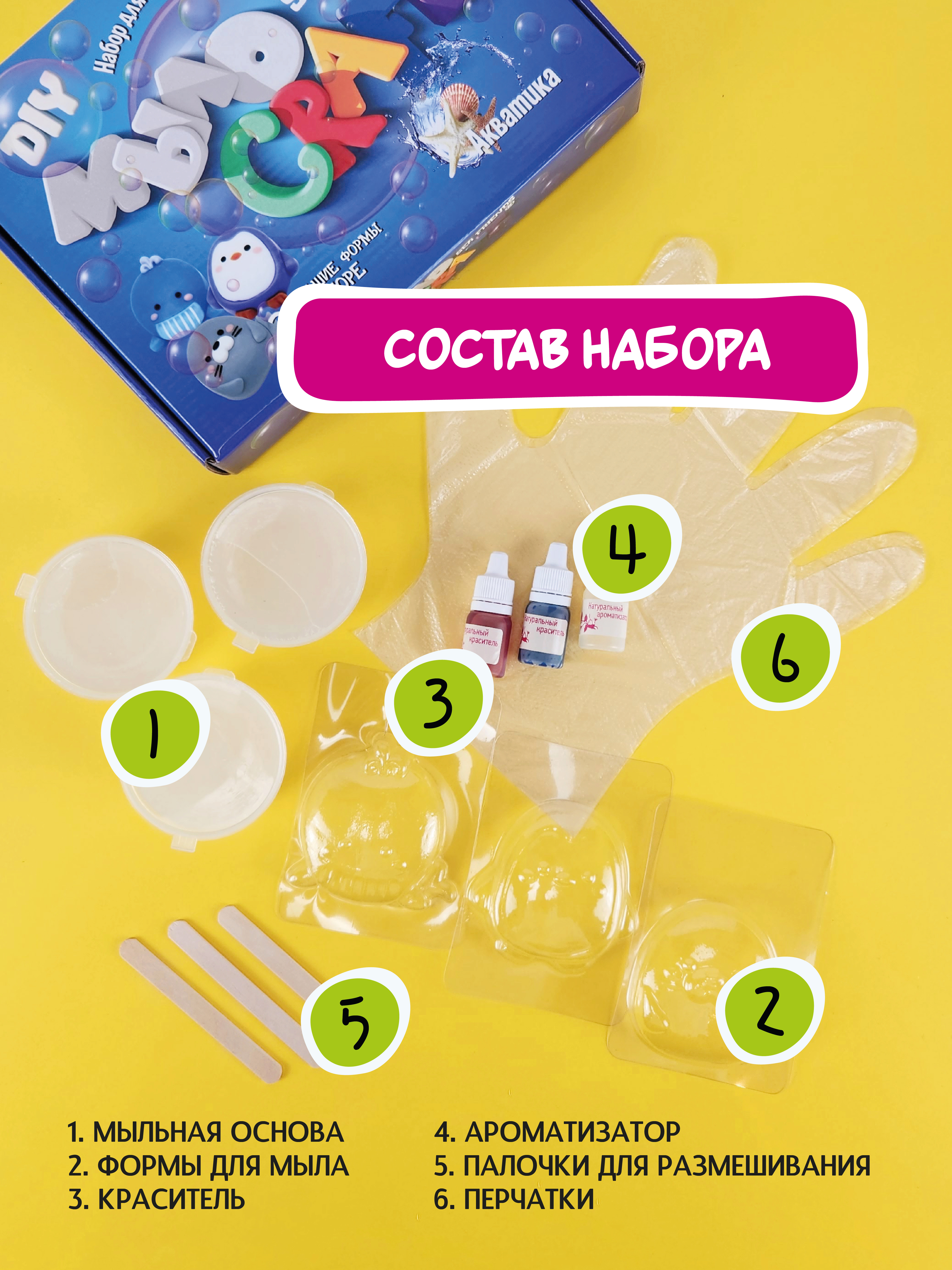 Набор ВИСМА Craft Sea friends мыло - фото 2