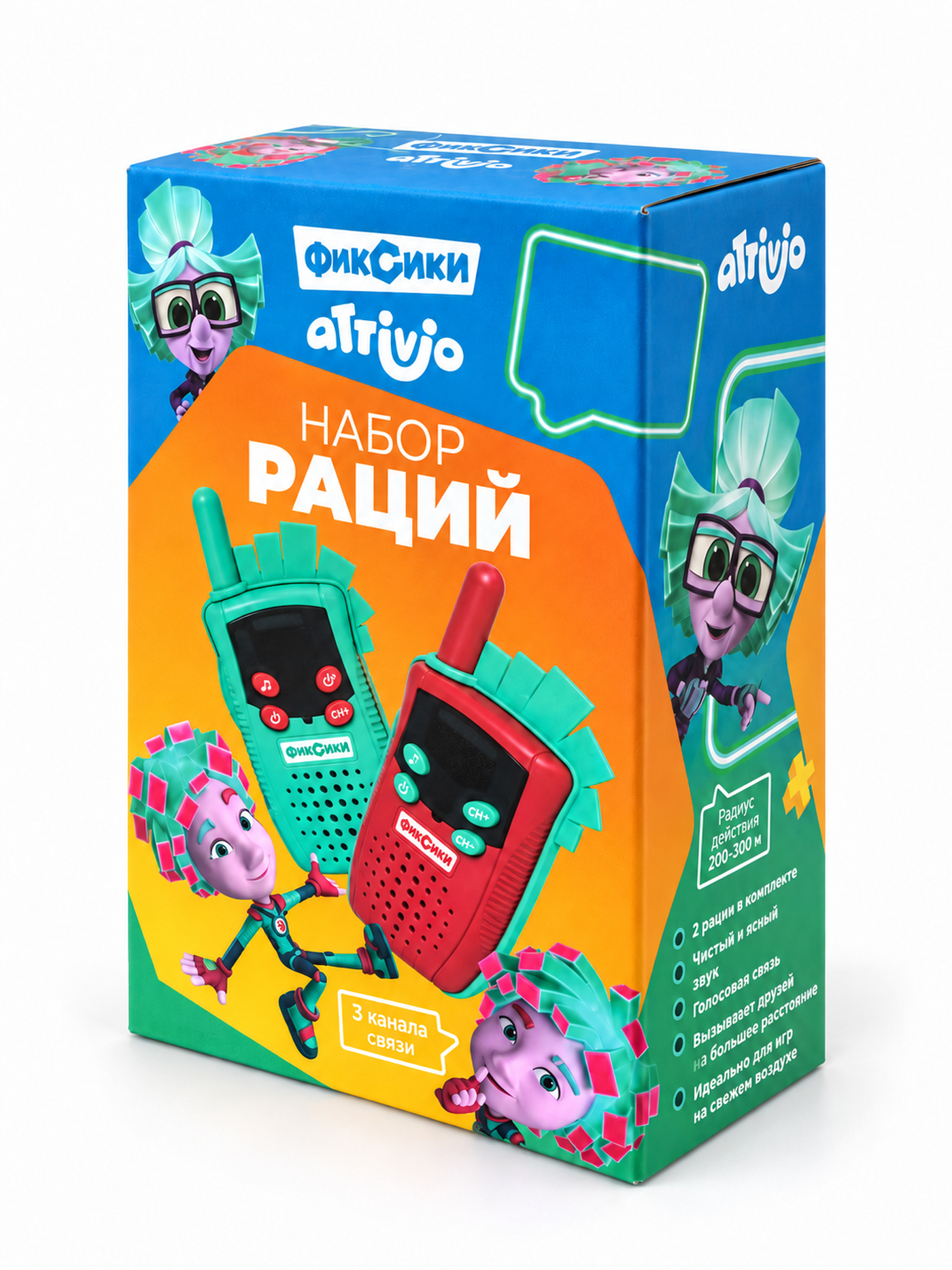 Рация Attivio Фиксики 2 шт. - фото 10
