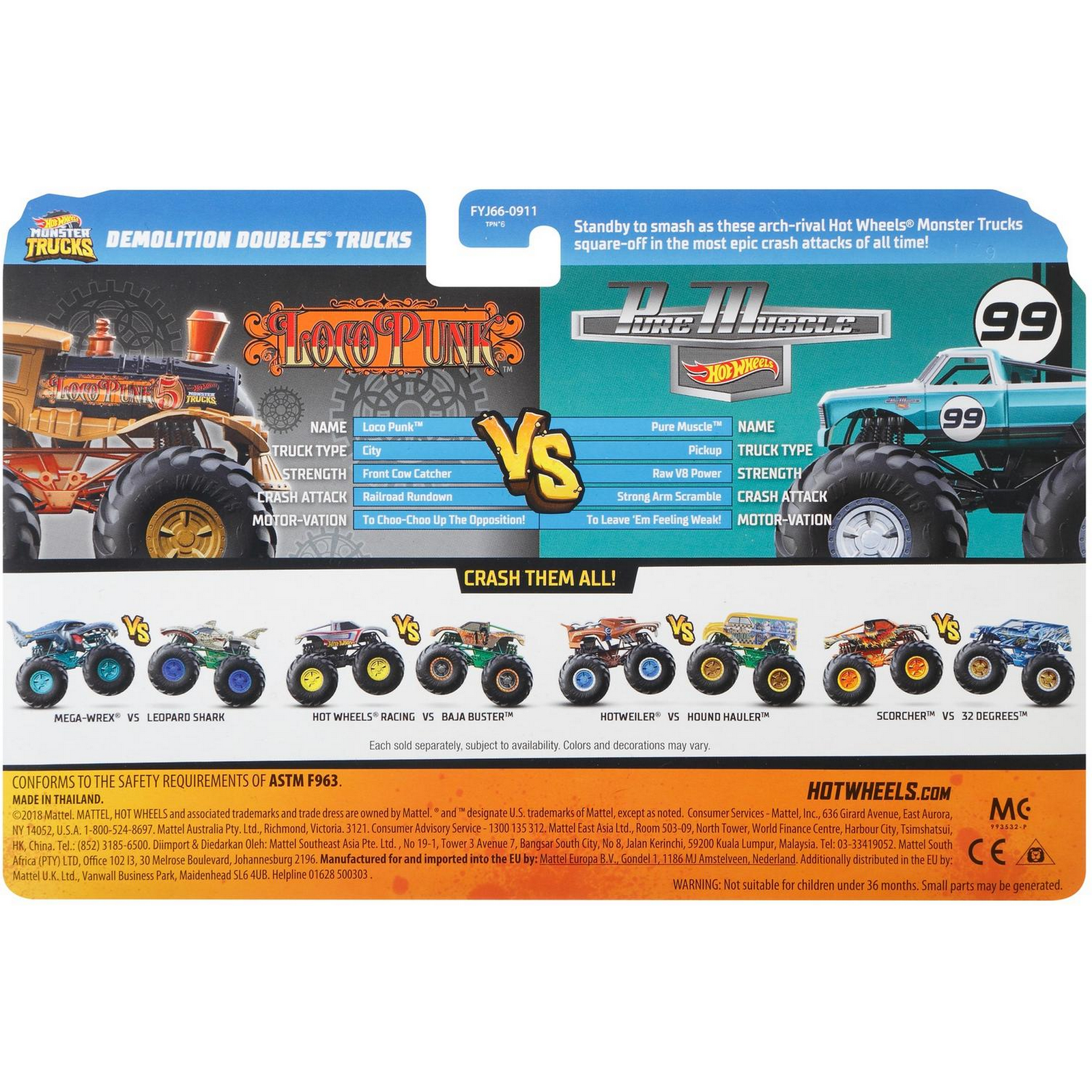 Игровой набор Hot Wheels Взаимное уничтожение в ассортименте FYJ64 - фото 35