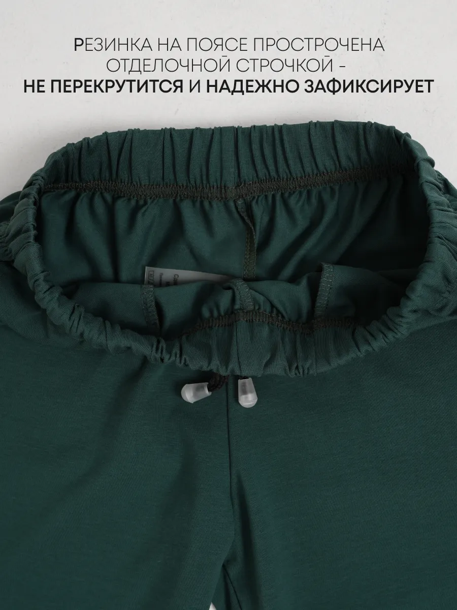 Шорты 3 шт Супер Пупс 3пр/шорты/черный/тмнсерый/тмнзеленый - фото 4