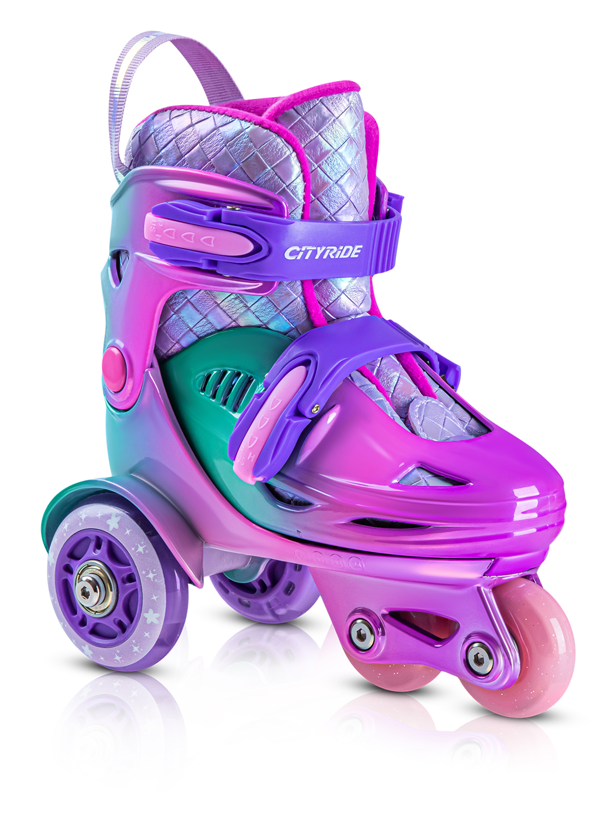 Роликовые коньки CITYRIDE S 31-34 - фото 17