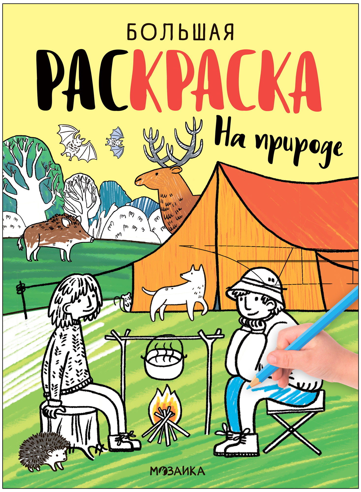 Раскраски большие На природе - фото 1