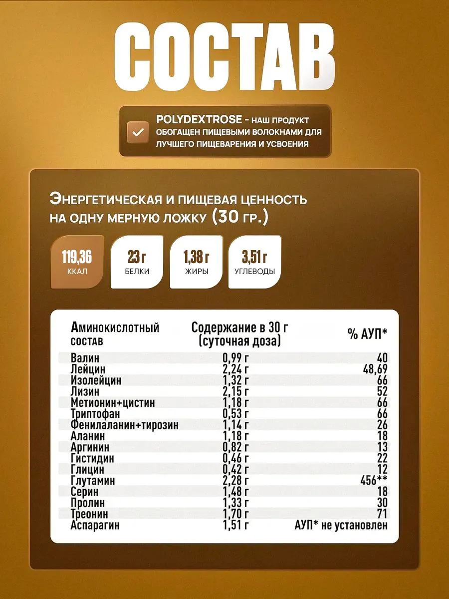 Сывороточный протеин без сахара Reckful Whey Pro Protein со вкусом Солёная карамель - фото 6