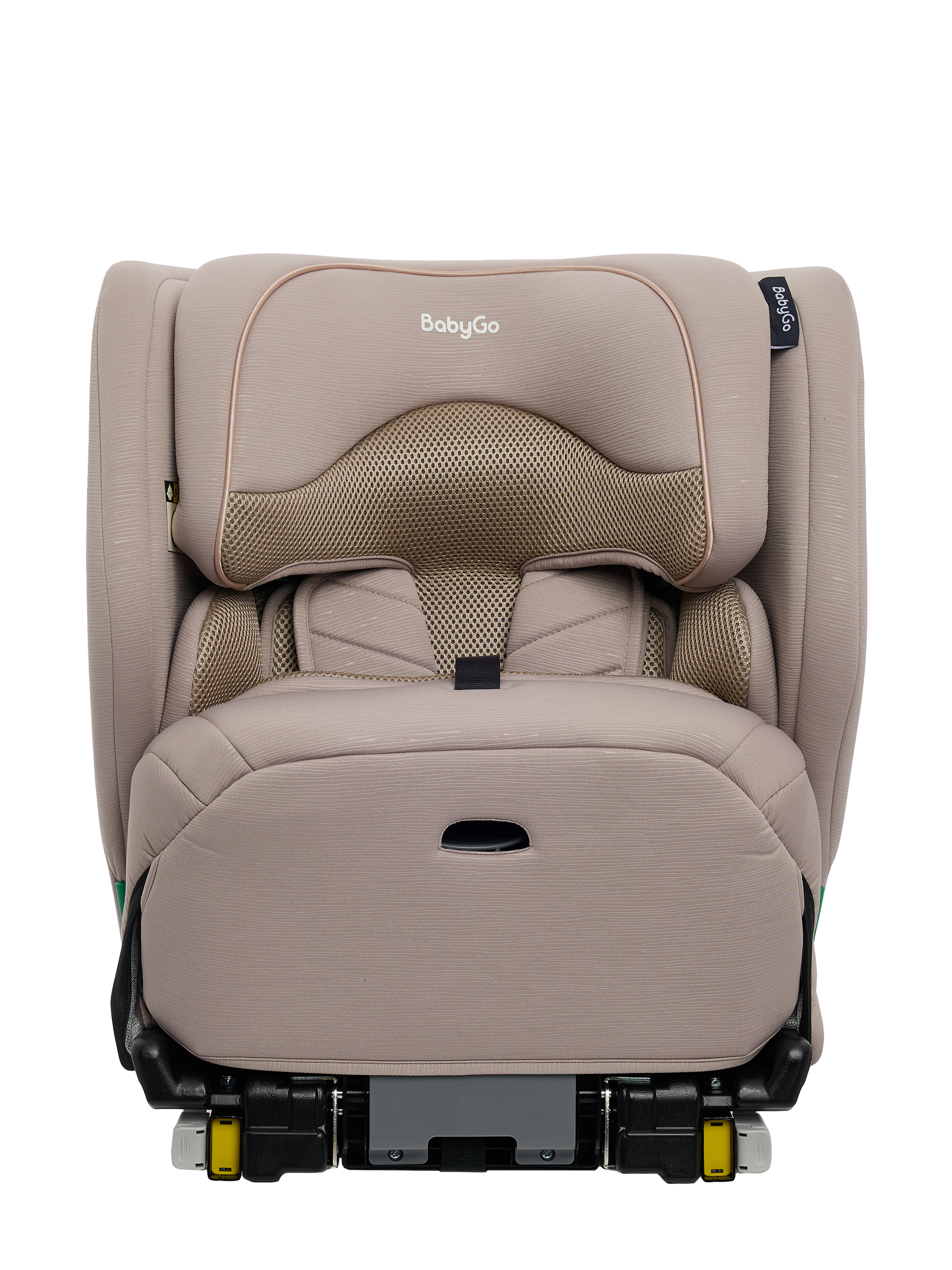 Автокресло BabyGo Flex Isofix 0+/1/2/3 (0-36 кг) бежевый - фото 10
