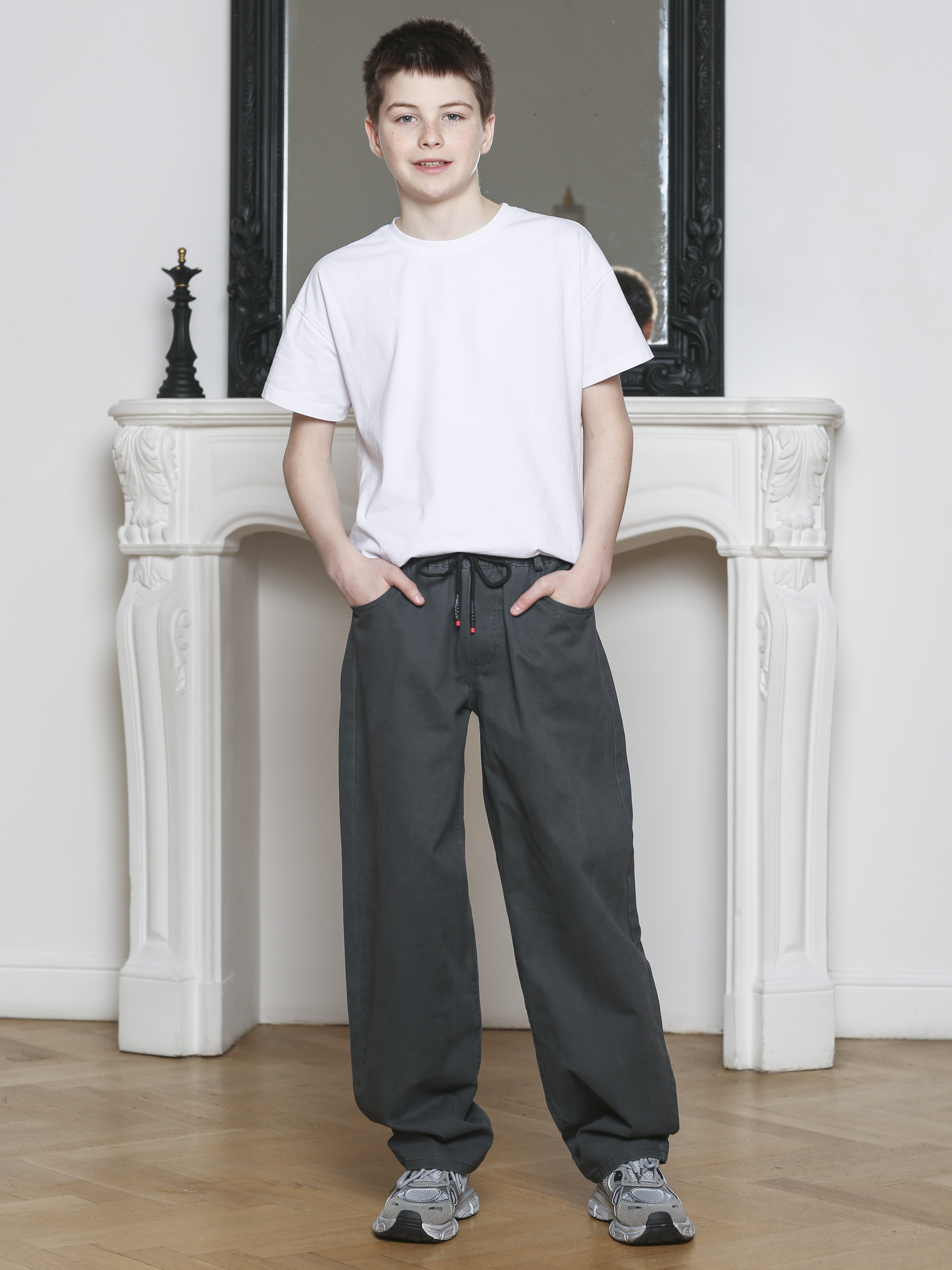 Джинсы-бананы СИНИЙ МИР R147A-IL - фото 14