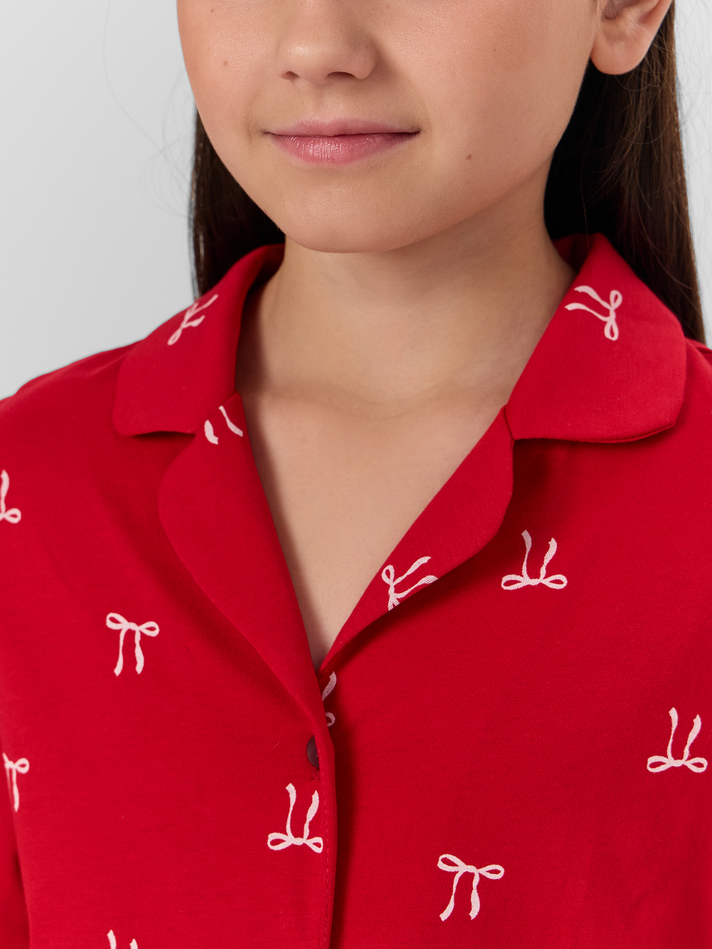 Пижама Mark Formelle (Марк Формэль) 567754/бантики на красном - фото 5