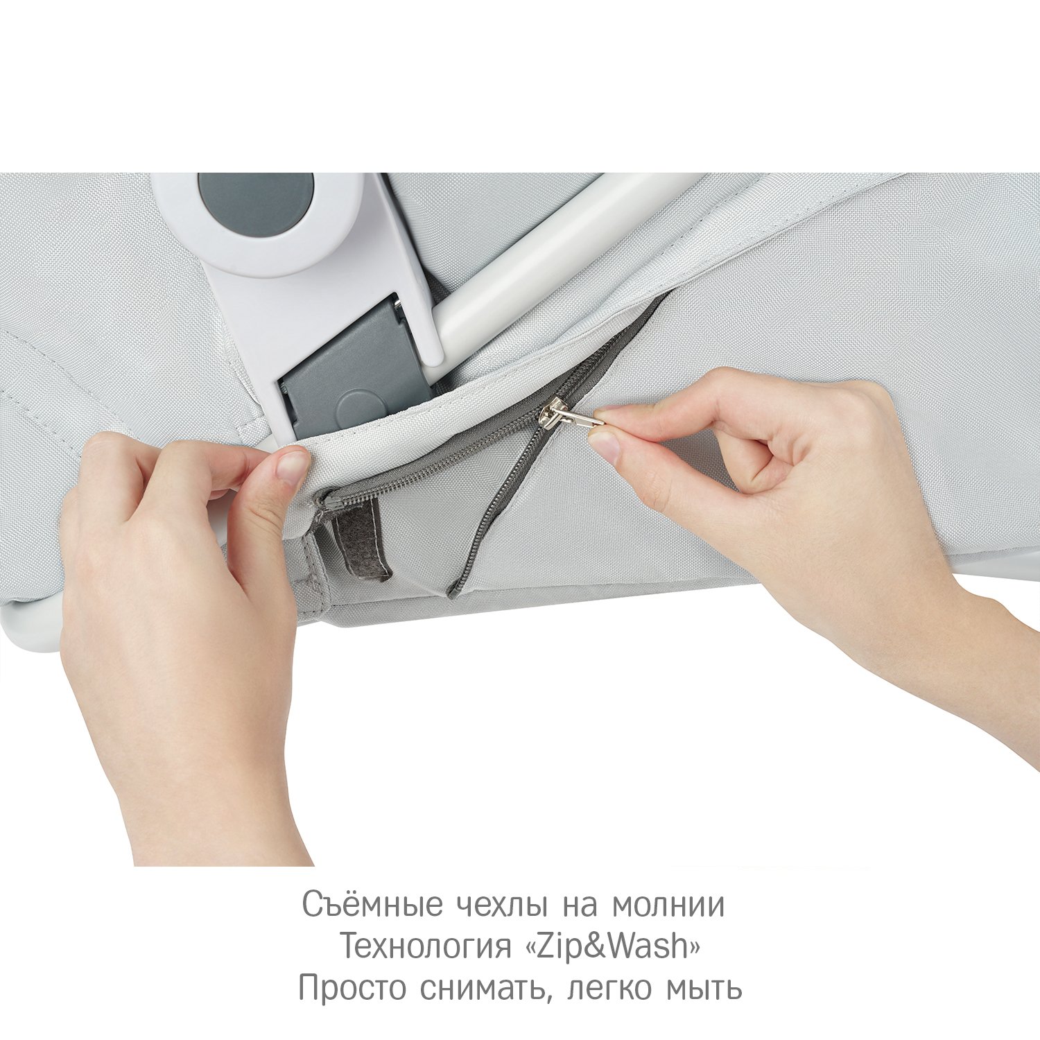 Колыбель SIMPLICITY 3000 Elite 5 в 1 серый - фото 10