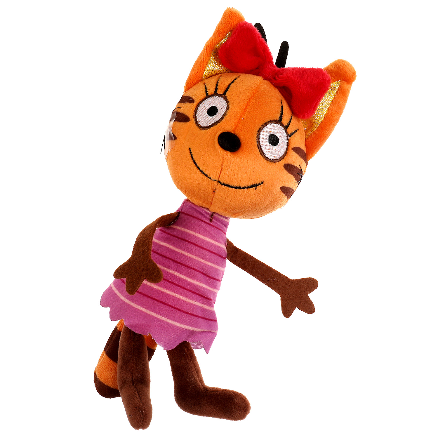 Мягкая игрушка котик 14 см - фото 2