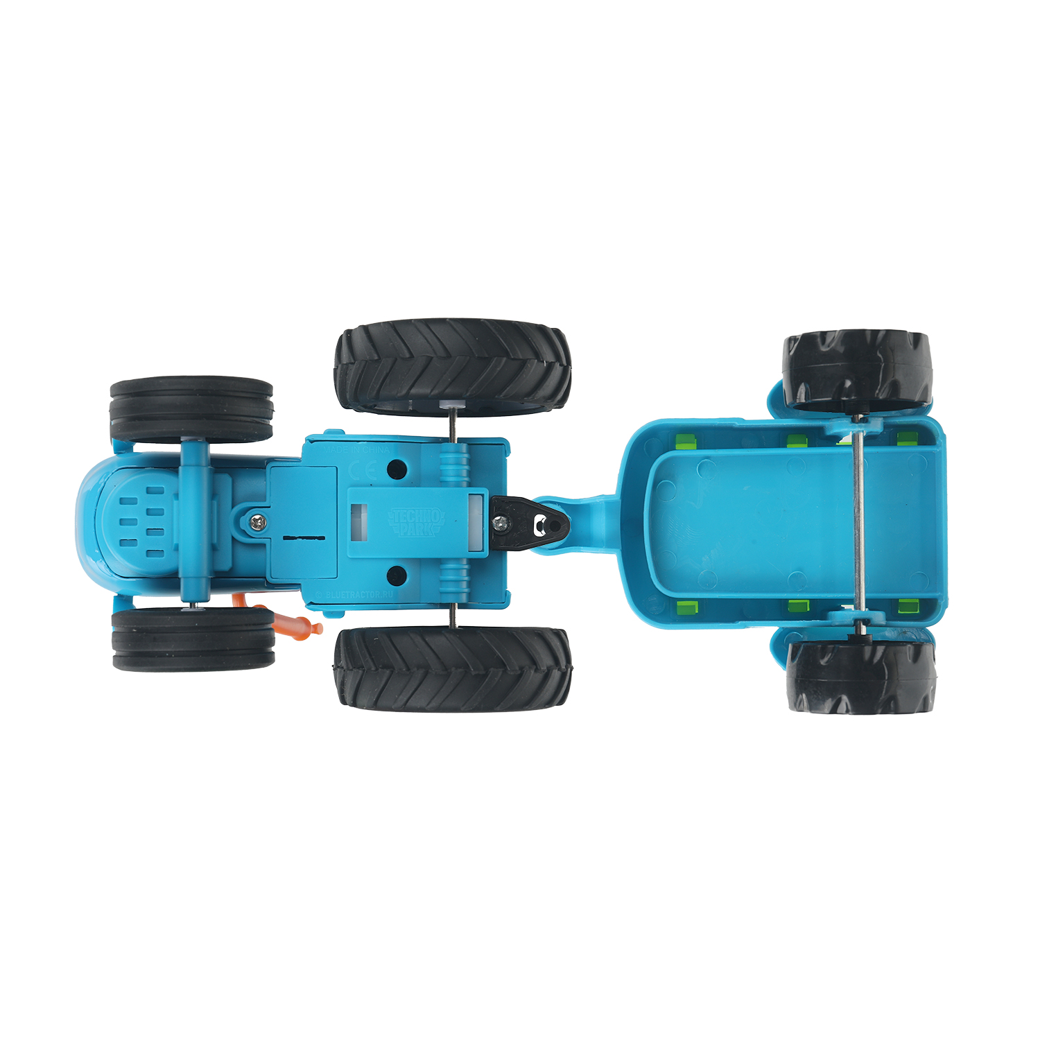 Трактор Технопарк Синий трактор 405022 - фото 9