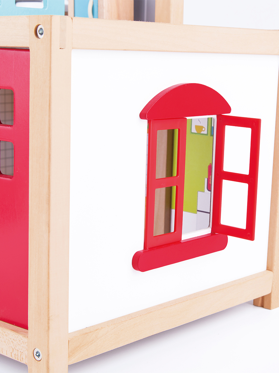 Домик для кукол Hape 72.2 см с мебелью E3405_HP - фото 11