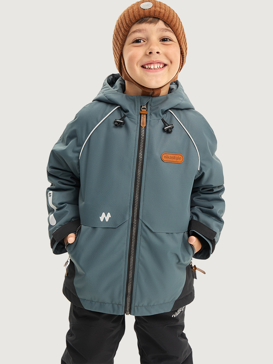 Костюм NIKASTYLE 7м1926 мох/черный - фото 5