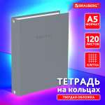Тетрадь со сменным блоком Brauberg клетка 120 лист.