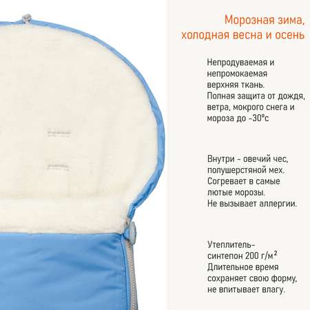 Конверт в коляску Чудо-Чадо New Classic