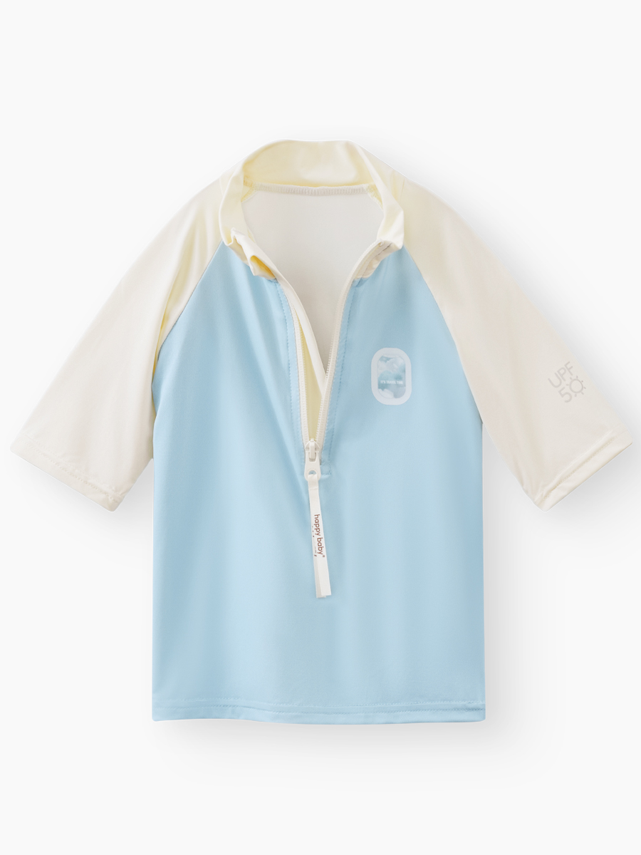 Футболка для плавания Happy Baby 50661-1_light blue (air dog) - фото 2