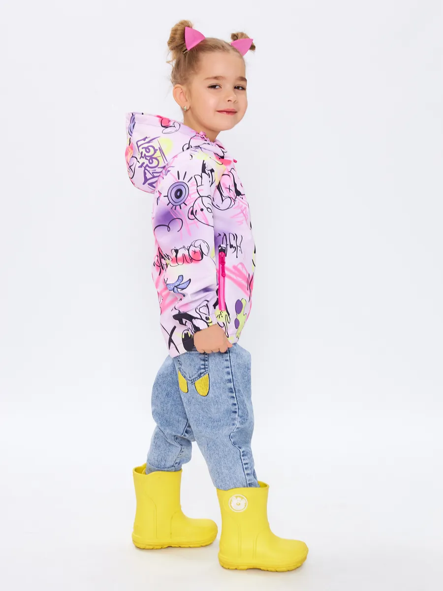 Ветровка RuStyle ДД-ветTSК-388-граффиол - фото 6