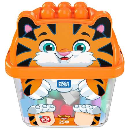 Конструктор Mega Bloks First Builders 25 дет. в ассортименте