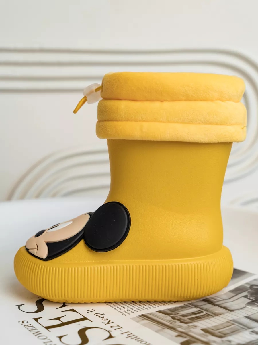 Резиновые сапоги ТопТошкин 014-микки-желт - фото 9