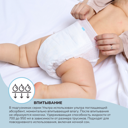 Трусики helppo XL 34 шт.