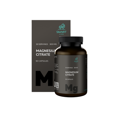 Магний цитрат Smartlife 80 капсул Smartlife Магний цитрат Smartlife 80 капсул