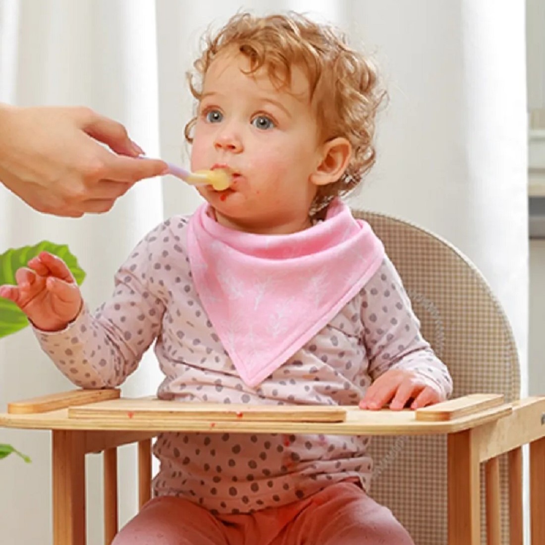Нагрудник Babyono текстиль 2 шт. в ассортименте - фото 5