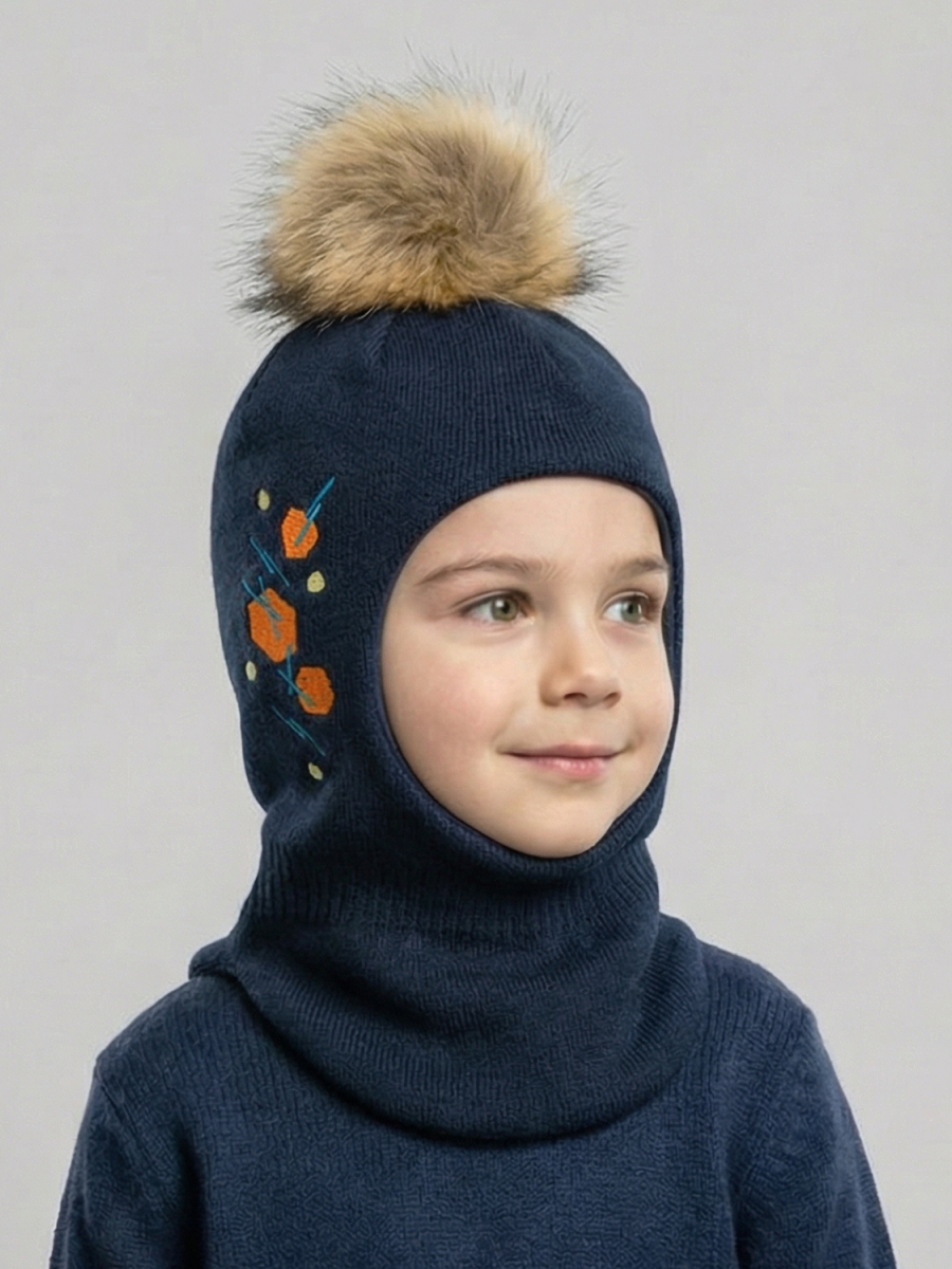 Шапка GUSTI GW25AC1213B-NAVY - фото 1