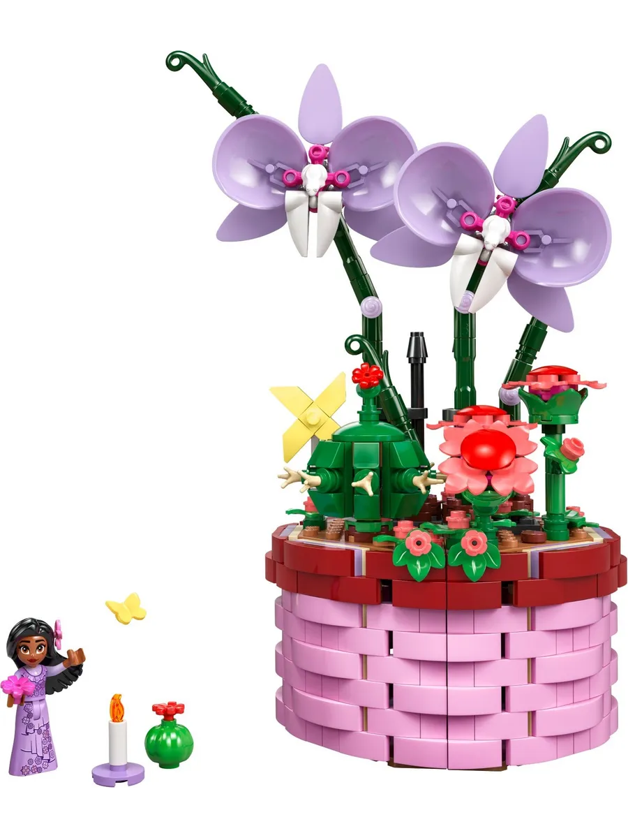 Конструктор LEGO Disney Princess Цветочный горшок Изабеллы 641 дет. - фото 2