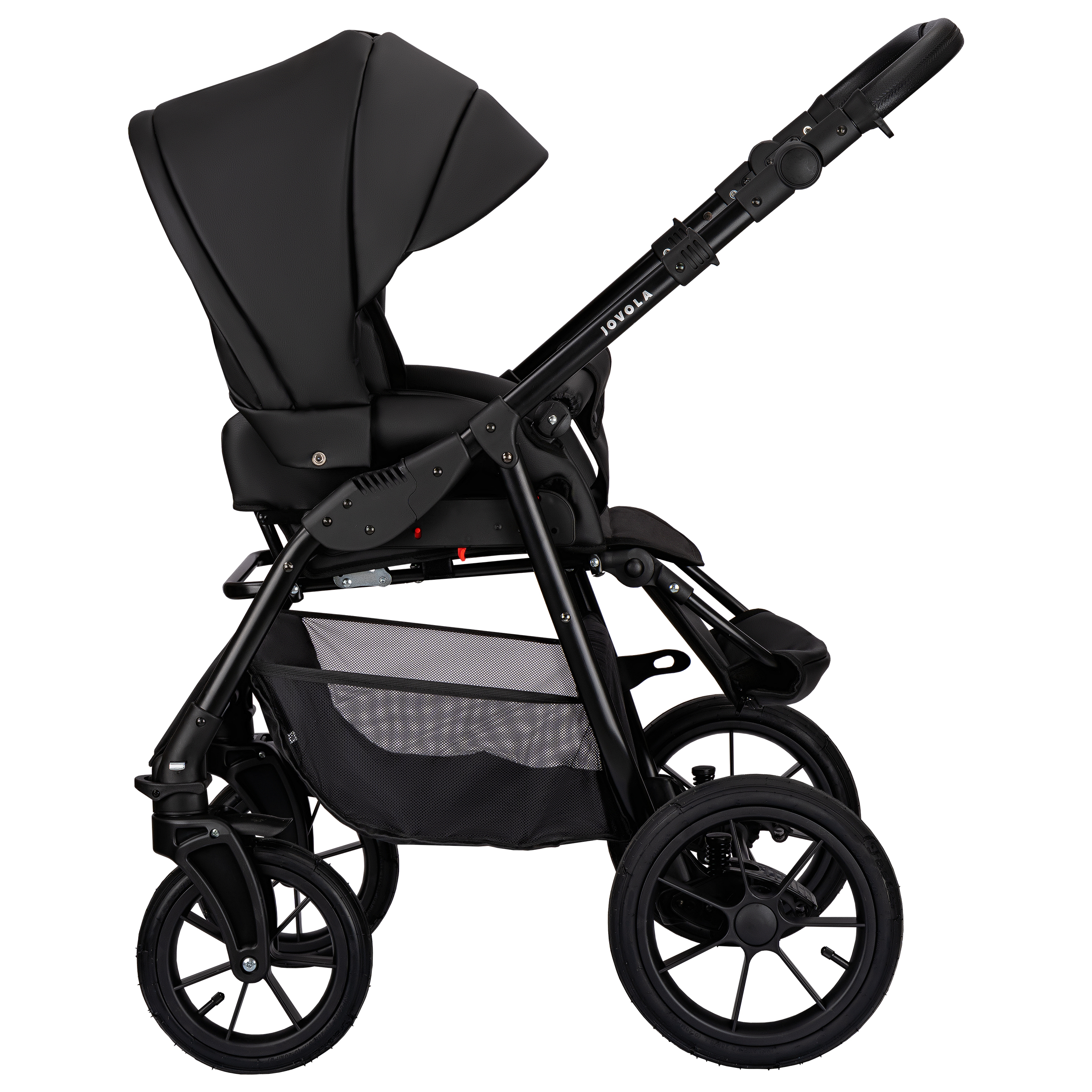 Коляска 2в1 JOVOLA Tessa Eco серый - фото 21
