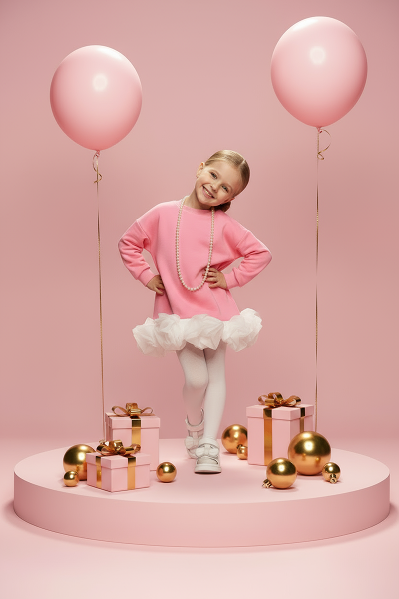 Платье Minilik ПлатьеНарядРозовое - фото 7