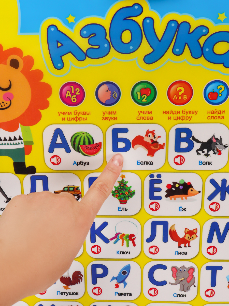Игрушка Рыжий кот Азбука - фото 3