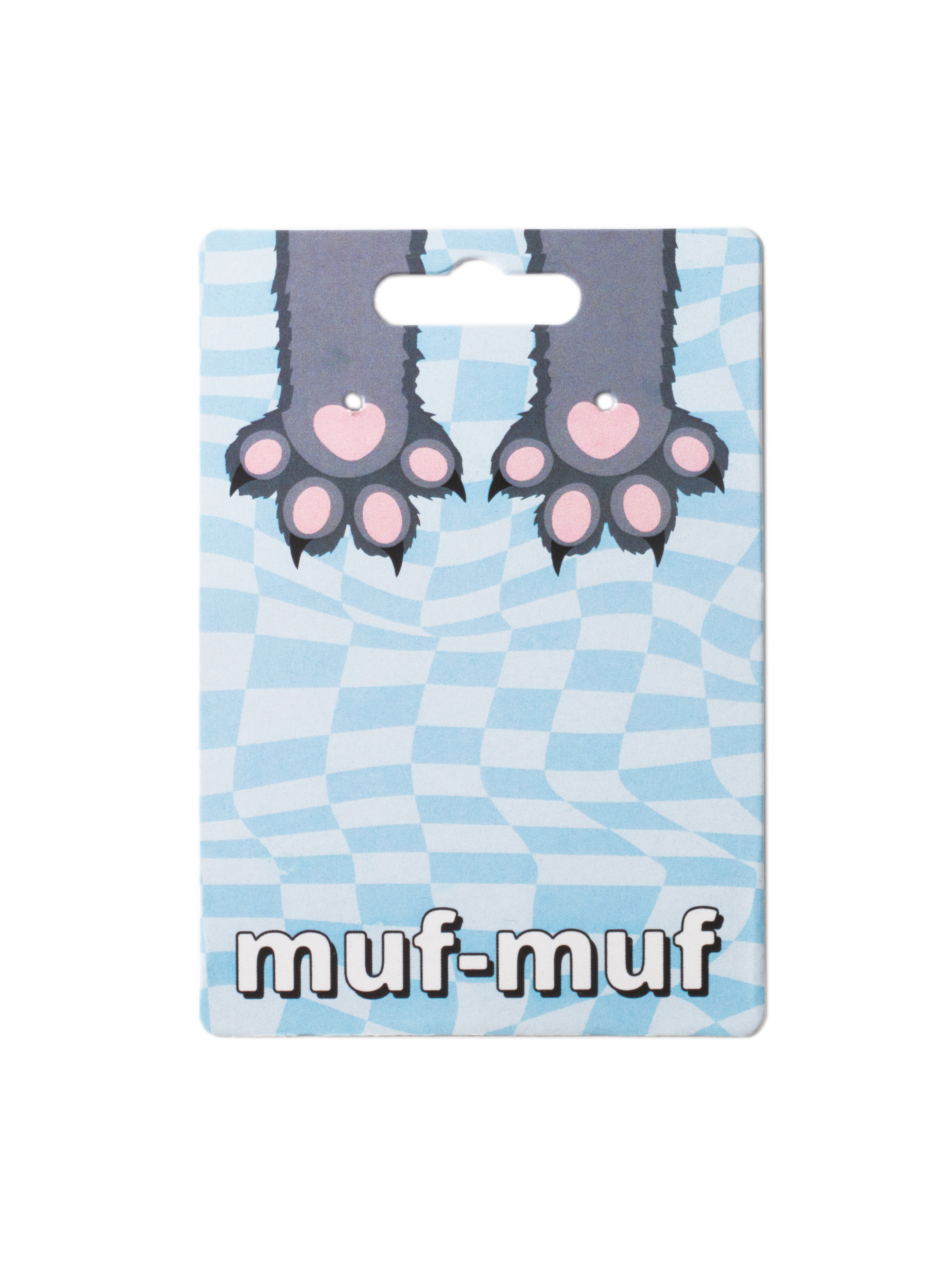 Серьги muf-muf sergi_bread_cat - фото 2