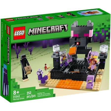 Конструктор LEGO Minecraft Конечная арена блочный