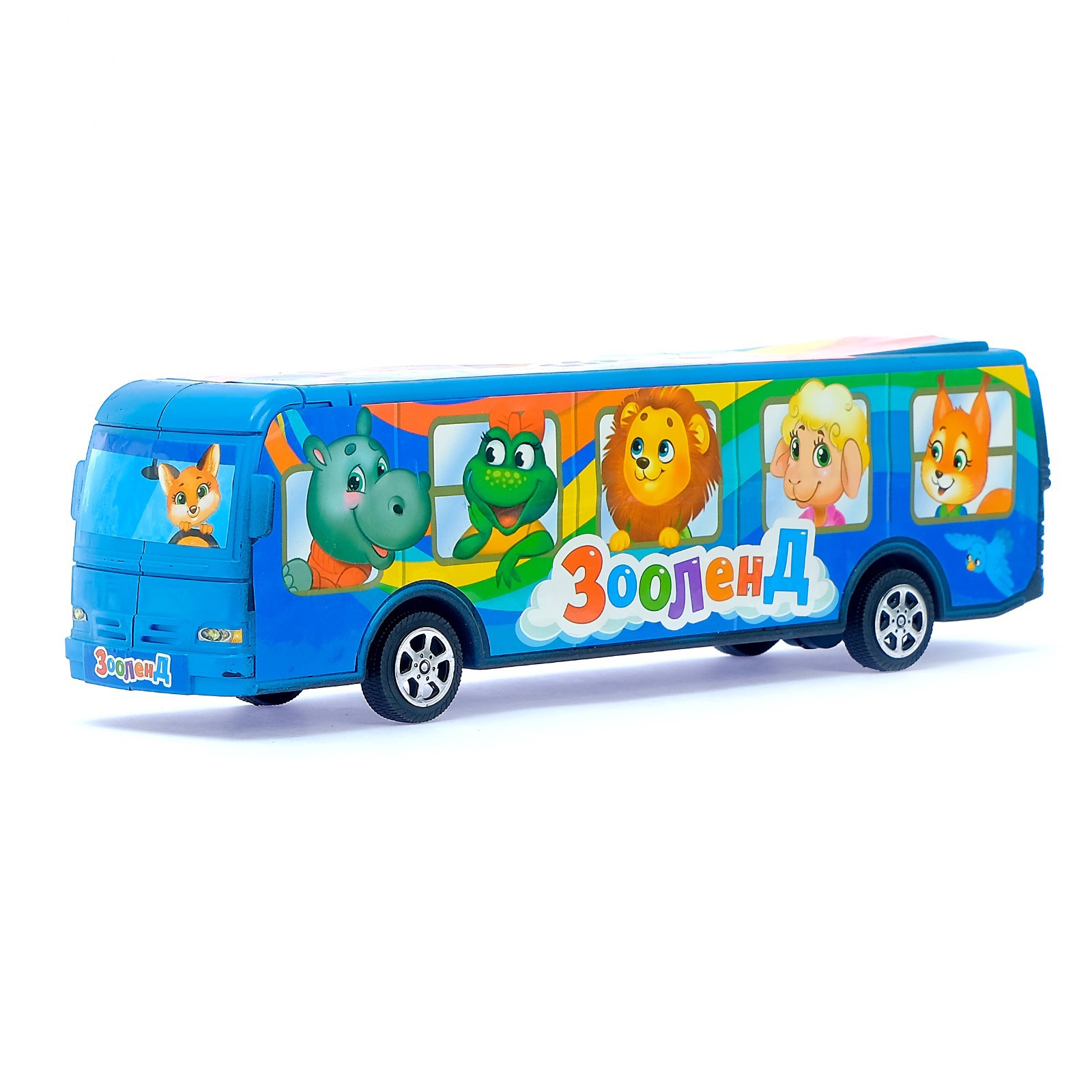 Автобус WOOW TOYS Зооленд 3527617 - фото 1