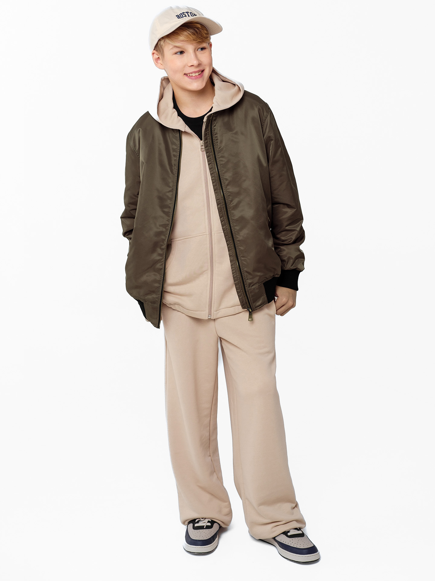 Бомбер WBR 67-013 (Хаки) - фото 9