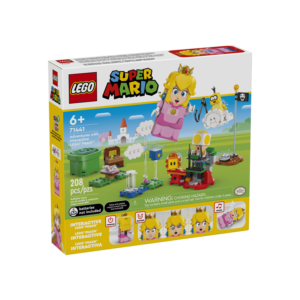 Конструктор LEGO Super Mario Приключения с Пич 71441 494 дет. - фото 1