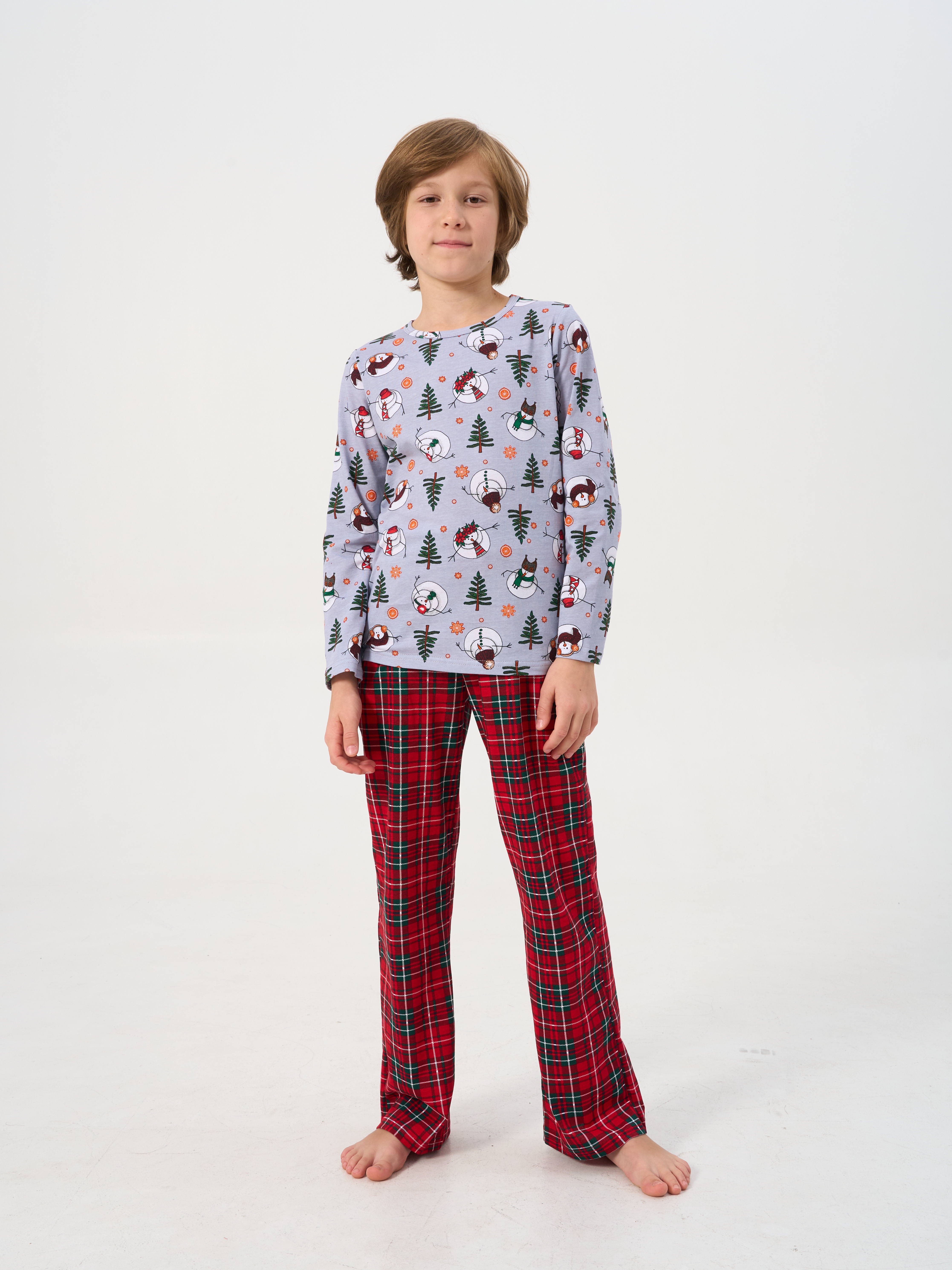 Пижама ДО-Детская Одежда 0405КПрД2/серый3 - фото 11