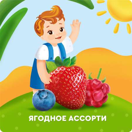 Хлебцы Агуша рисовые ягодное ассорти с 12 мес 30 г