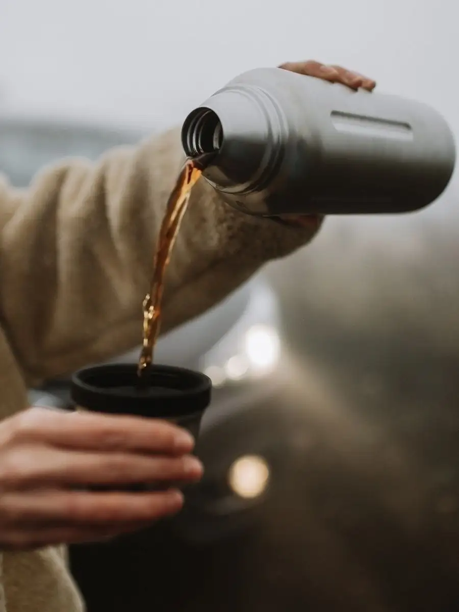 Термос для напитков Flask 1 литр Bobber матовый - фото 4