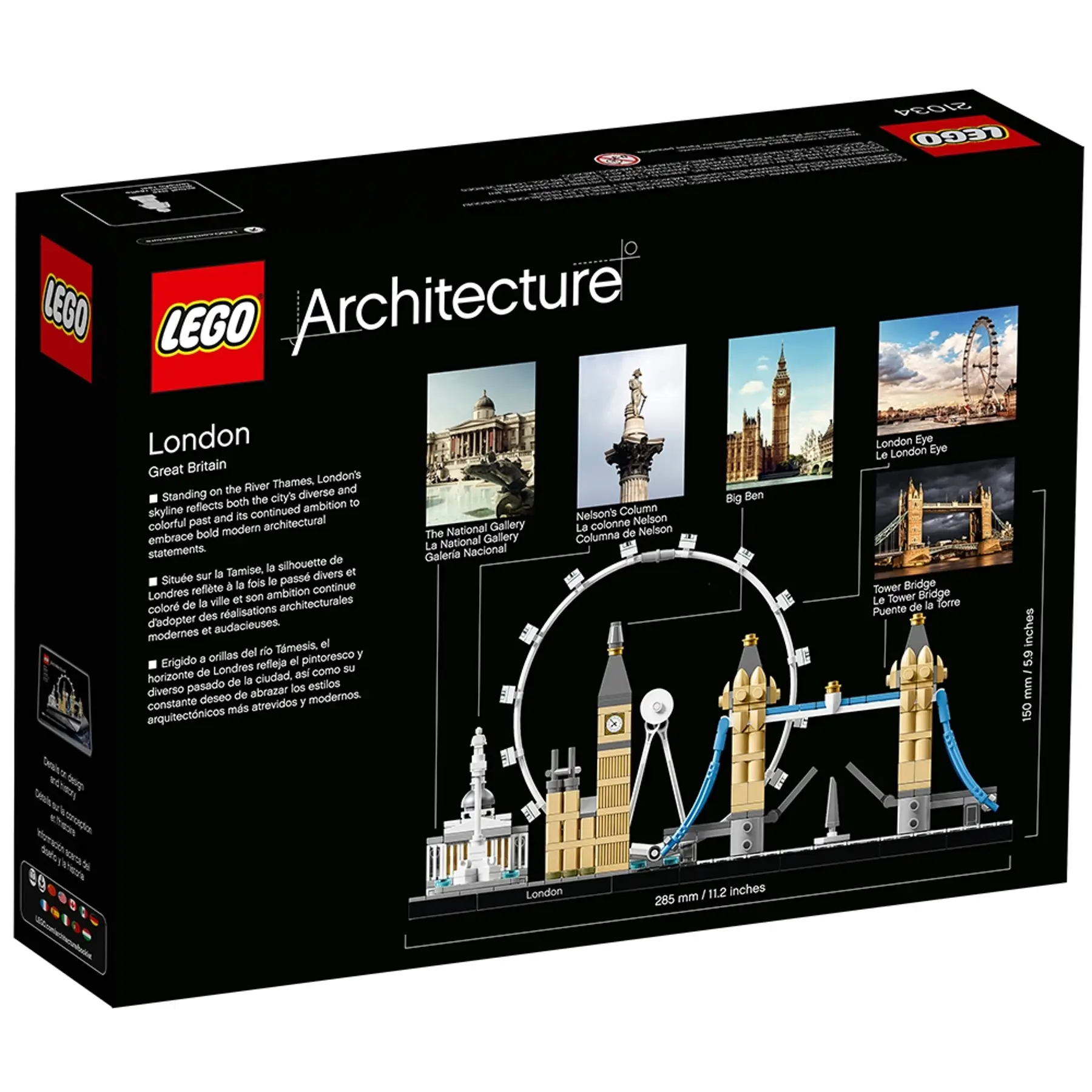 Конструктор LEGO Architecture «Лондон» 468 дет. - фото 9