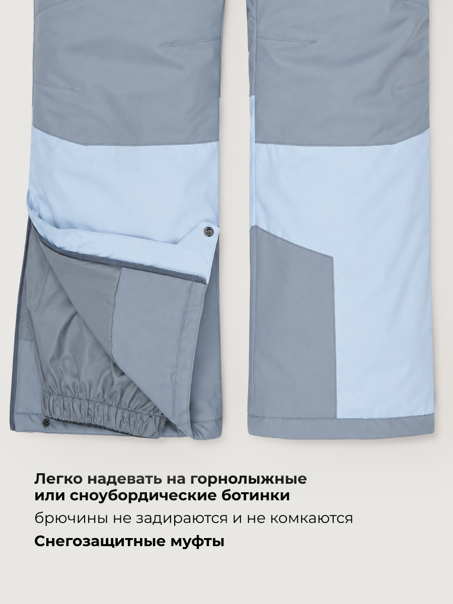 Комбинезон NIKASTYLE 8з1226 лед/светло-серый - фото 8