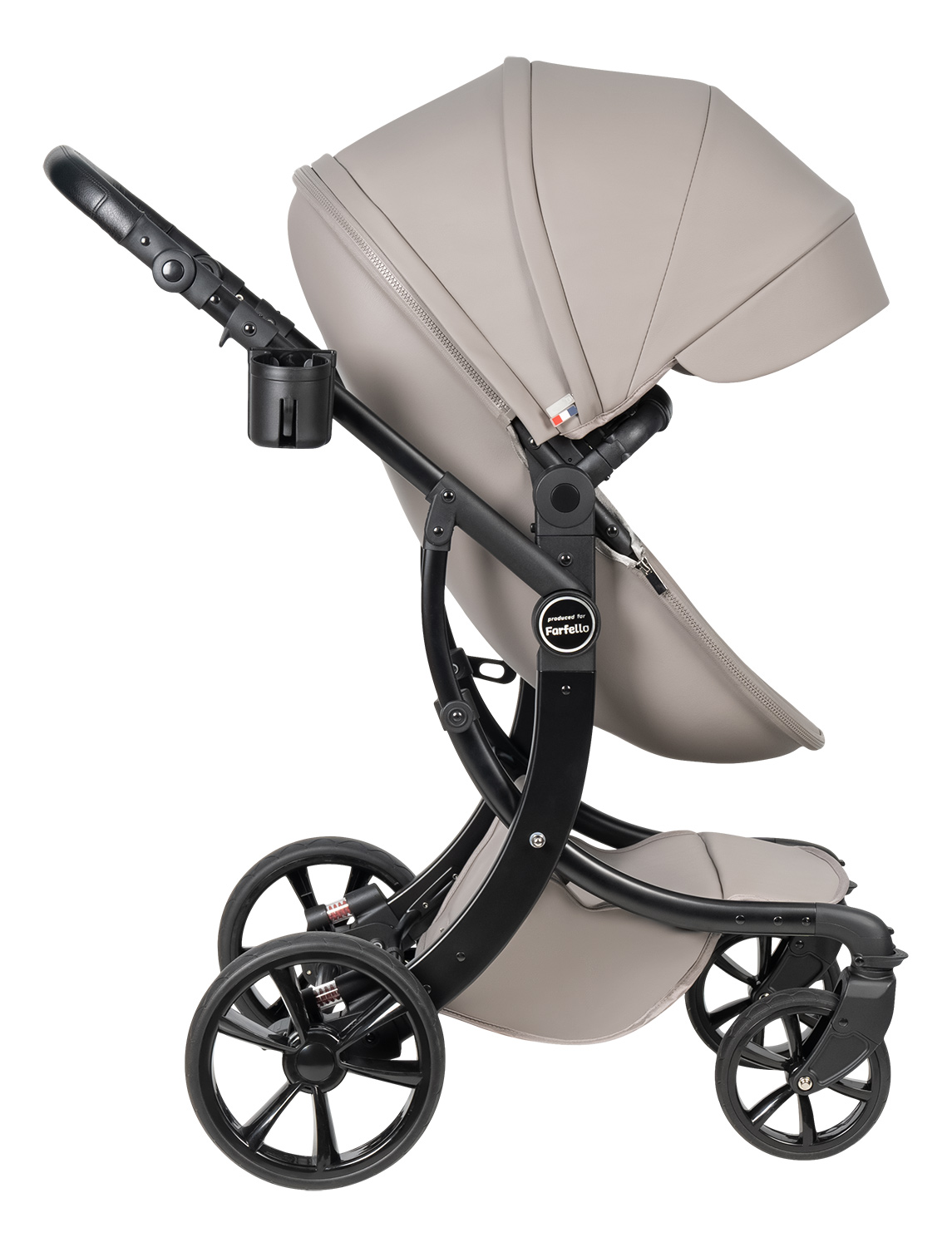 Коляска трансформер Aimile Spring бежевый - фото 10