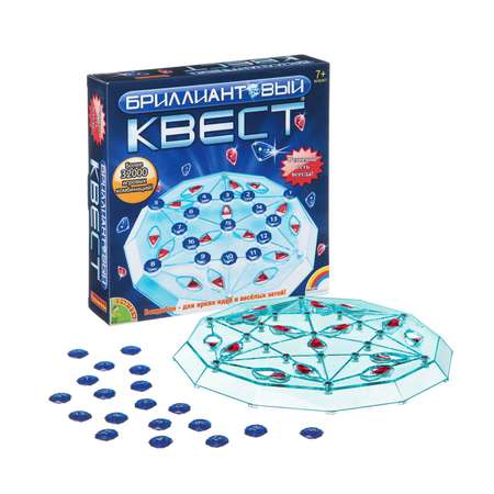 Настольная игра Bondibon ходилка Бриллиантовый квест