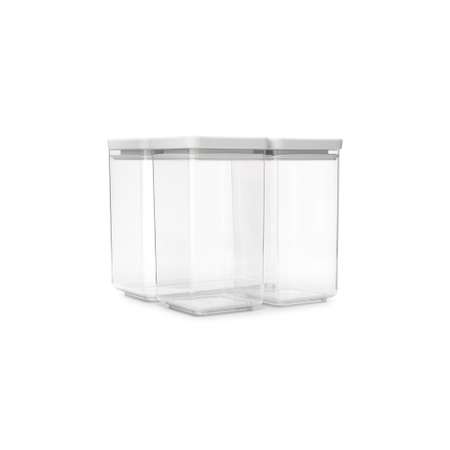 Набор модульных контейнеров Brabantia Tasty+ 3шт светло-серый 230769
