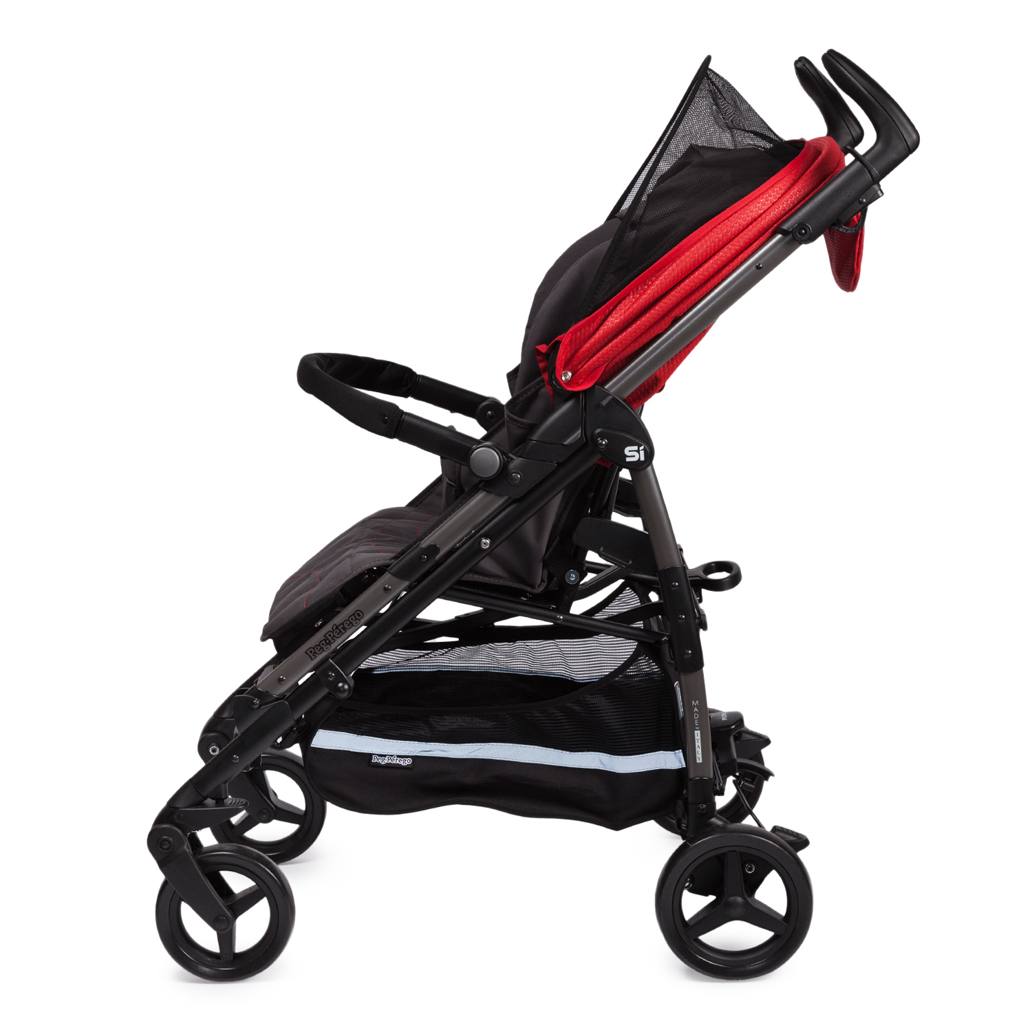 Коляска прогулочная Peg-Perego Si Completo Bloom Red - фото 7