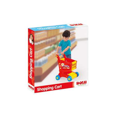 Игровой набор Dolu тележки и корзинки