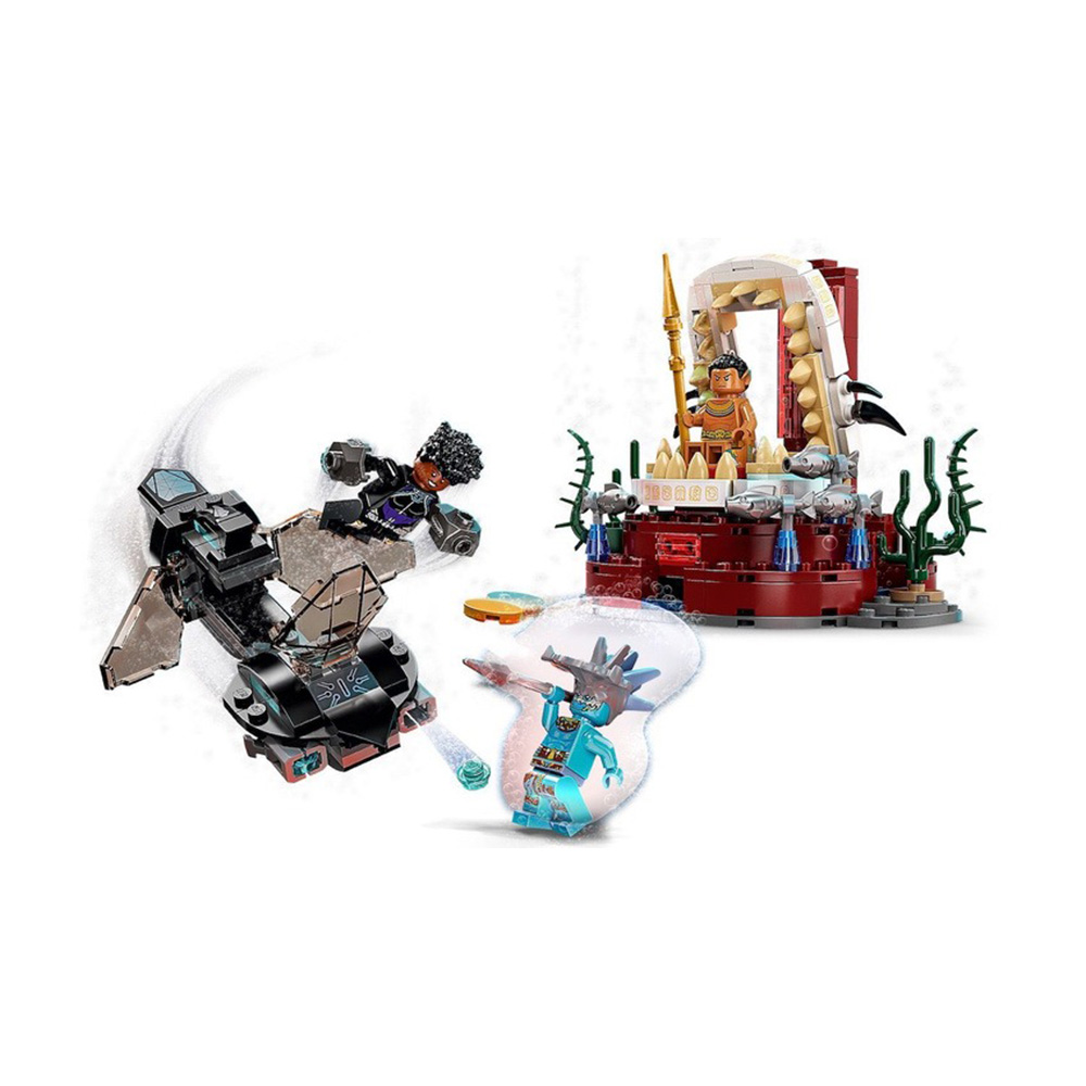 Конструктор LEGO Marvel Super Heroes Тронный зал короля Нэмора блочный - фото 4