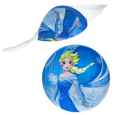 Мяч детский 23 см 1TOY Disney Холодное сердце резиновый надувной