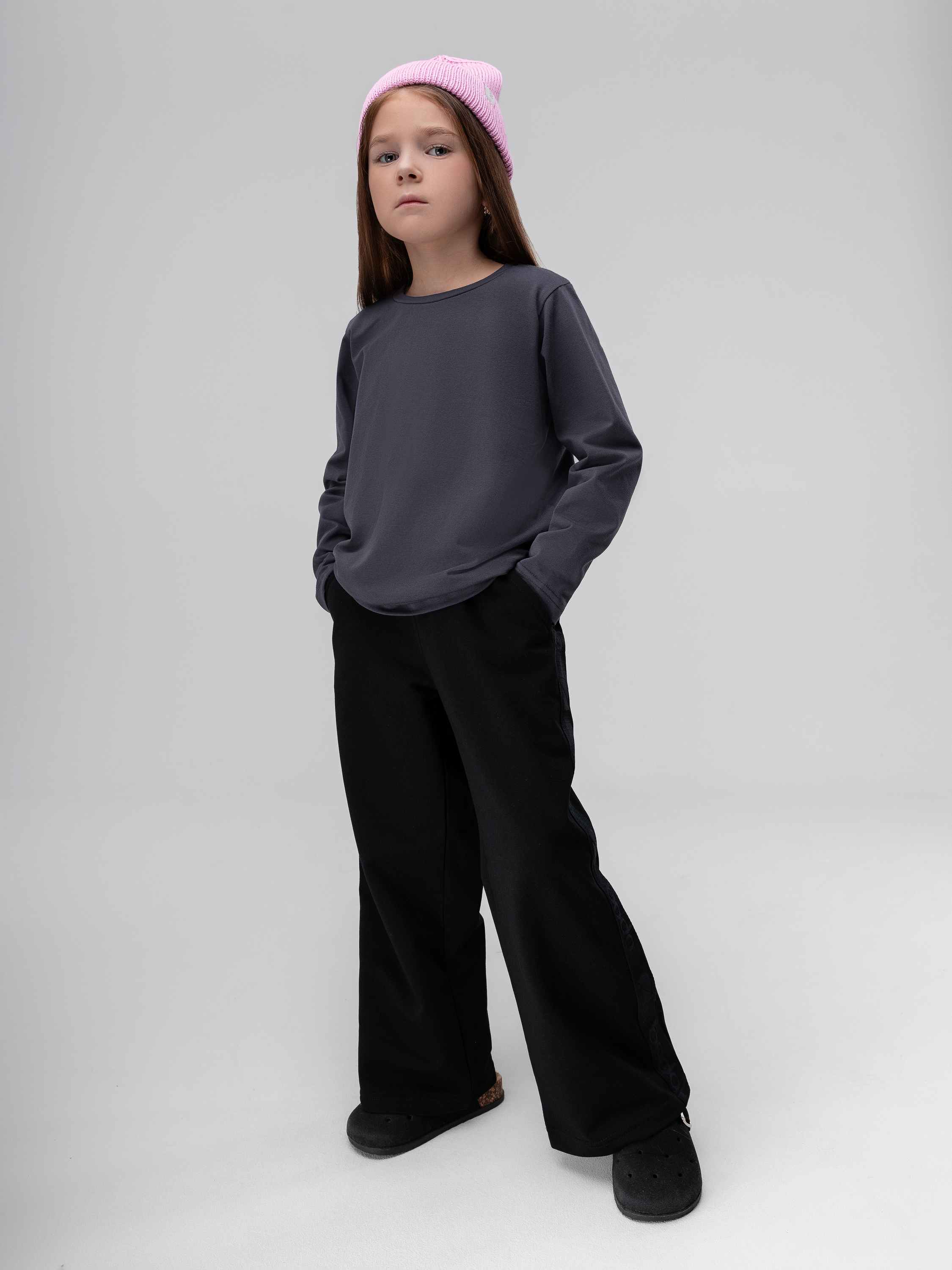 Лонгслив Bodo 7-289MU_темно-серый - фото 2